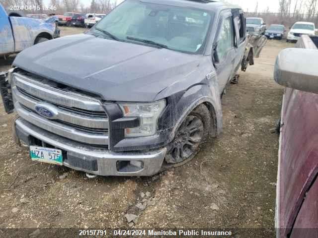 Ford F150 Lariat Supercrew 2016 1FTEW1EFXGFA25812 Image 2