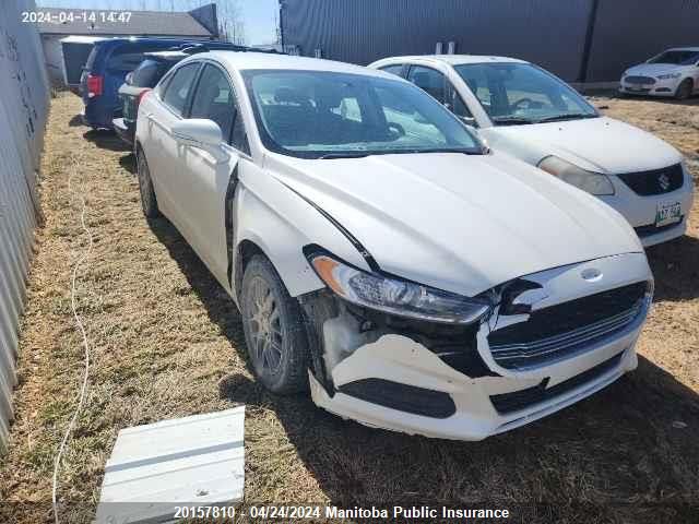Auction sale of the 2013 Ford Fusion S, vin: 3FA6P0H70DR104474, lot number: 20157810
