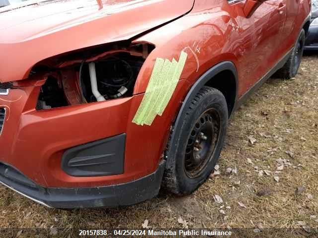 Chevrolet Trax Lt 2014 3GNCJPEB7EL165526 Image 2