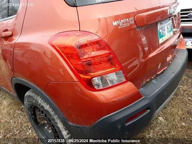 Chevrolet Trax Lt 2014 3GNCJPEB7EL165526 Image 3