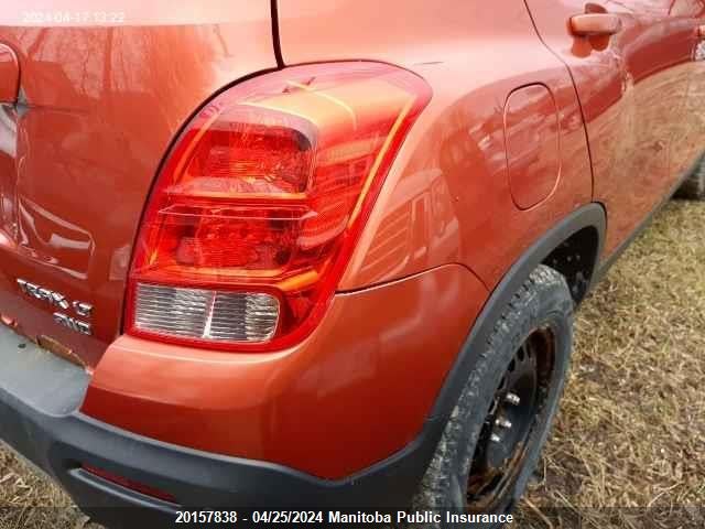 Chevrolet Trax Lt 2014 3GNCJPEB7EL165526 Image 4