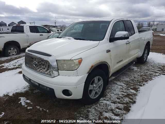Auction sale of the 2007 Toyota Tundra Limited V8 Double Cab , vin: 5TFBV58117X005858, lot number: 20158212