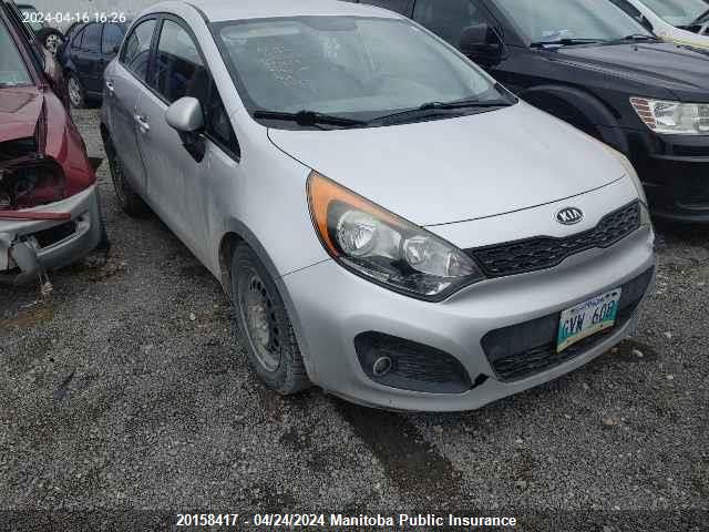 Auction sale of the 2013 Kia Rio5 Lx+ , vin: KNADM5A32D6774455, lot number: 20158417