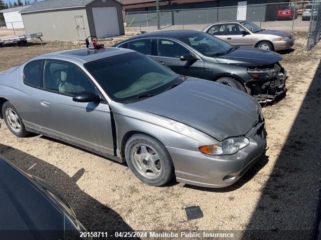 Auction sale of the 2005 Chevrolet Monte Carlo Ls, vin: 2G1WW12E459240598, lot number: 20158711
