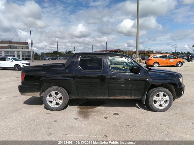 2009 Honda Ridgeline Rtl მანქანა იყიდება აუქციონზე, vin: 5FPYK16559B104205, აუქციონის ნომერი: 20162498