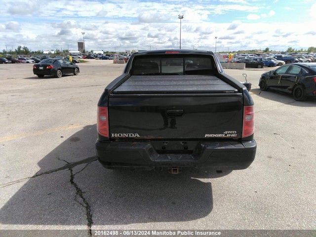 2009 Honda Ridgeline Rtl მანქანა იყიდება აუქციონზე, vin: 5FPYK16559B104205, აუქციონის ნომერი: 20162498