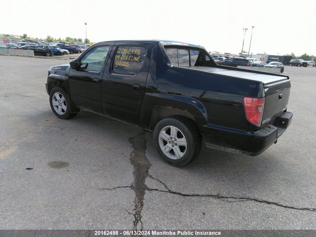 2009 Honda Ridgeline Rtl მანქანა იყიდება აუქციონზე, vin: 5FPYK16559B104205, აუქციონის ნომერი: 20162498
