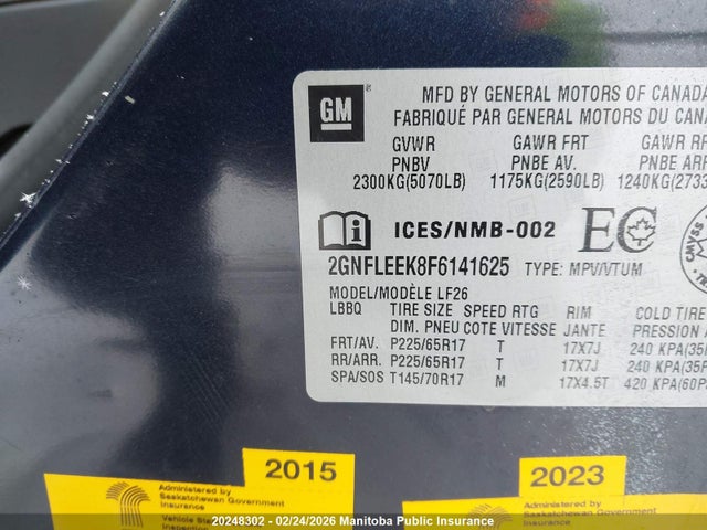 CHEVROLET EQUINOX - 8