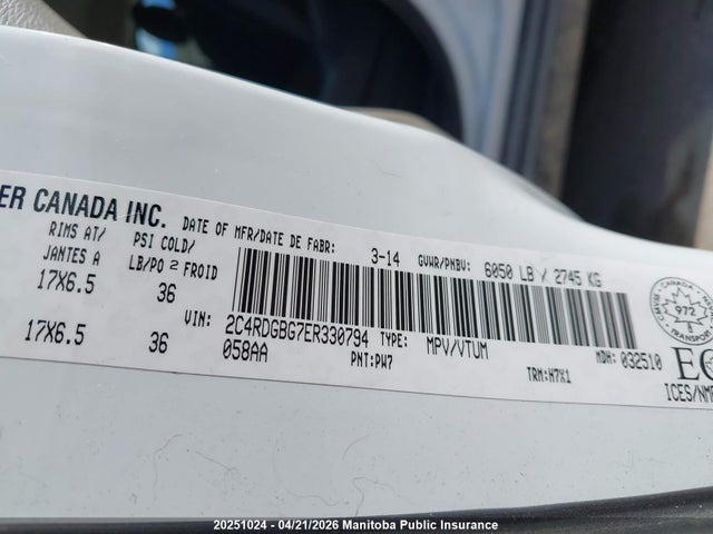 DODGE GRAND CARAVAN - 8