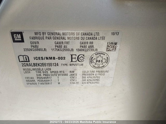 CHEVROLET EQUINOX - 9