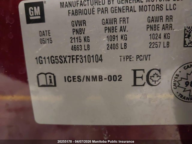 CHEVROLET MALIBU LTZ TURBO - 9