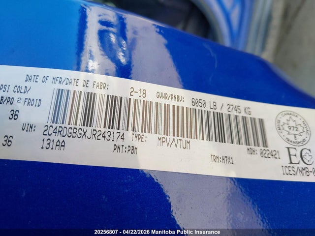 DODGE GRAND CARAVAN SXT - 8