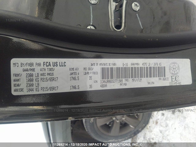 Jeep Patriot 2016 1C4NJRAB2GD771909 Image 9