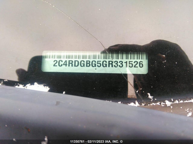 Dodge Grand Caravan Se 2016 2C4RDGBG5GR331526 Image 10