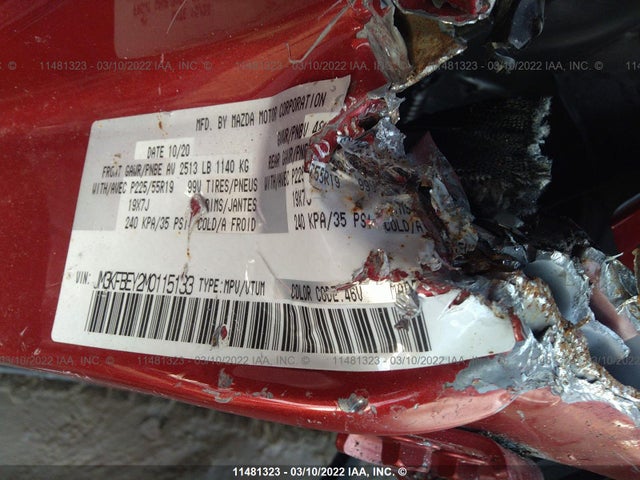 Mazda Cx-5 Signature 2021 JM3KFBEY2M0115133 Image 9
