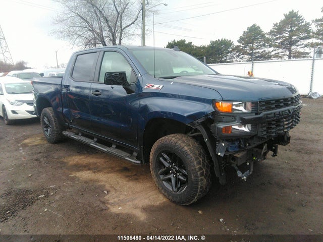 Chevrolet Silverado K1500 Trail Boss Custom 2021 1GCPYCEF7MZ310668 main image