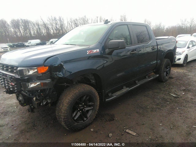 Chevrolet Silverado K1500 Trail Boss Custom 2021 1GCPYCEF7MZ310668 Image 2