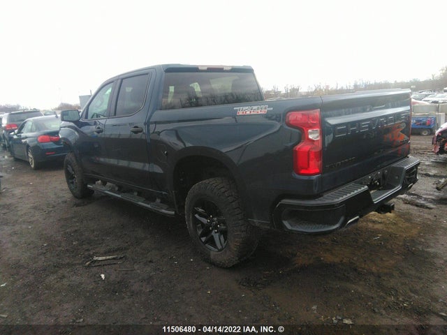 Chevrolet Silverado K1500 Trail Boss Custom 2021 1GCPYCEF7MZ310668 Image 3