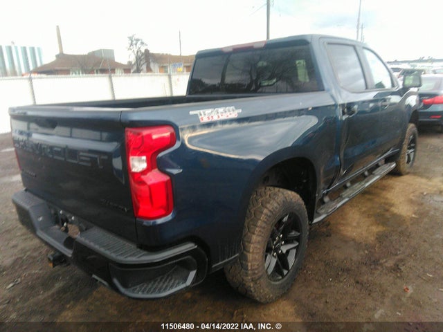 Chevrolet Silverado K1500 Trail Boss Custom 2021 1GCPYCEF7MZ310668 Image 4