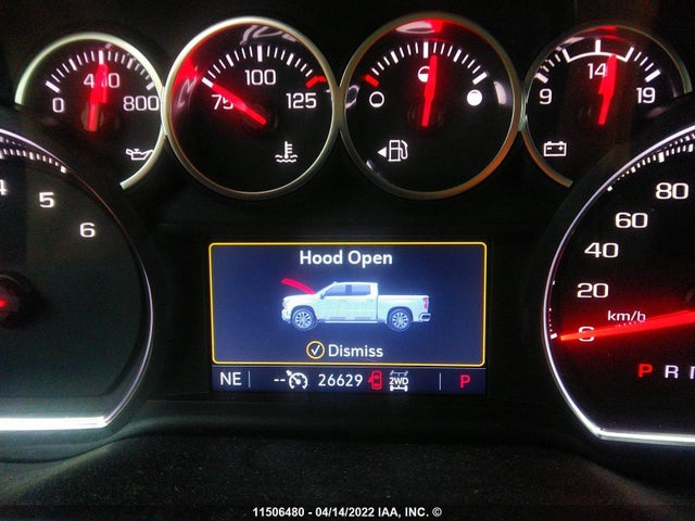Chevrolet Silverado K1500 Trail Boss Custom 2021 1GCPYCEF7MZ310668 Image 7