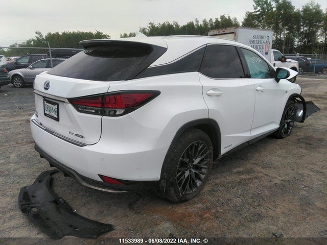 2T2YGMDA7NC081970 Lexus Rx 450h F-sport