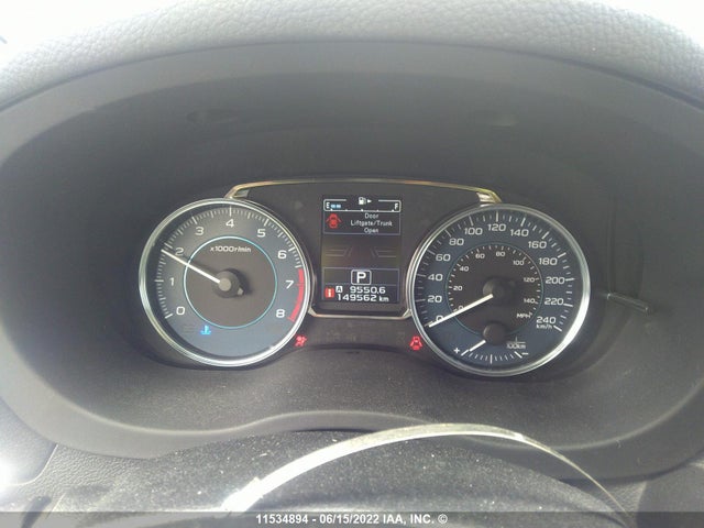 JF2GPASC0F8320342 Subaru Xv Crosstrek Sport Limited
