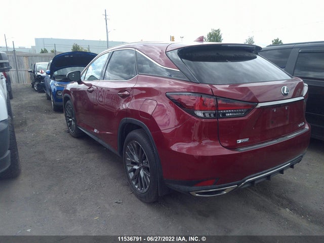 2T2YZMDA7LC221510 Lexus Rx 350 F-sport