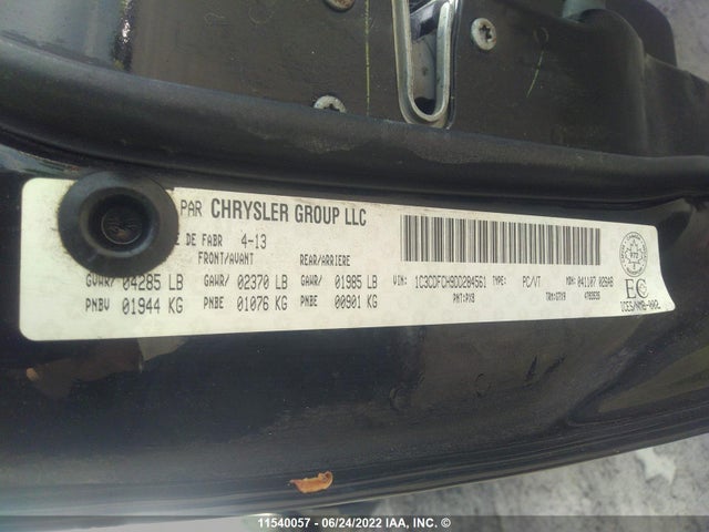 Dodge Dart Limited/r/t 2013 1C3CDFCH9DD284561 Image 10