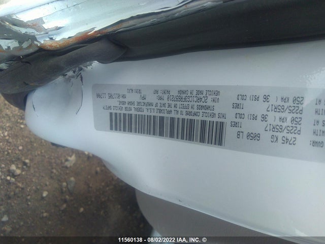 2C4RC1CG3FR697210 Chrysler Town & Country Touring L