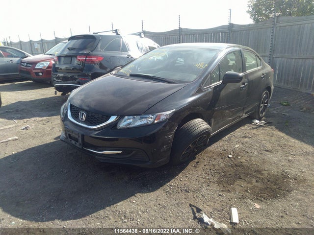 Honda Civic 2015 2HGFB2F4XFH030588 Image 2