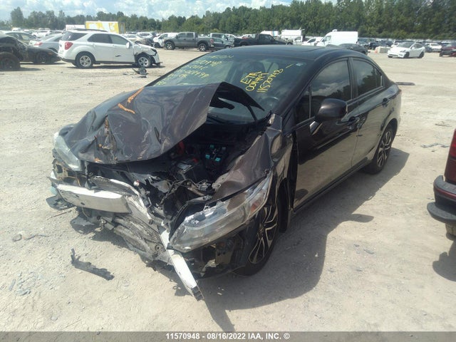 Honda Civic Lx 2013 2HGFB2F58DH001449 Image 2