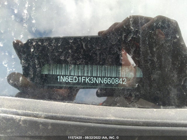 Nissan Frontier Sv 2022 1N6ED1FK3NN660842 Image 10