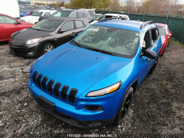 1C4PJMAB2JD592014 Jeep Cherokee Sport