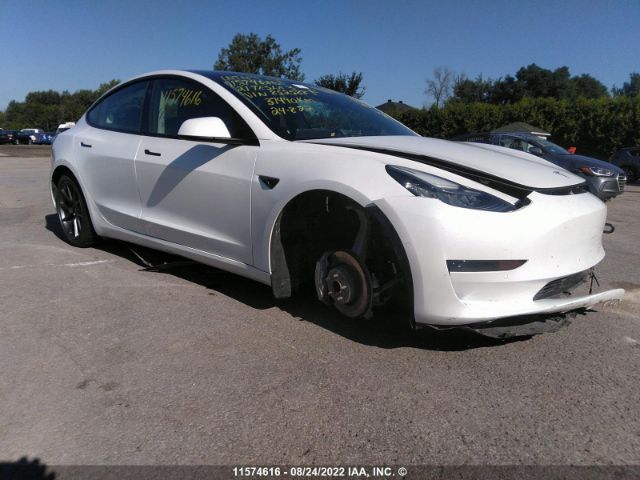 2021 Tesla Model 3 მანქანა იყიდება აუქციონზე, vin: 5YJ3E1EA4MF852588, აუქციონის ნომერი: 11574616
