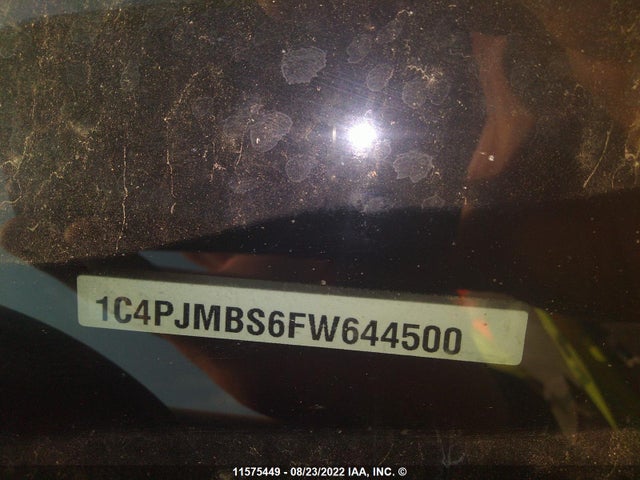1C4PJMBS6FW644500 Jeep Cherokee Trailhawk