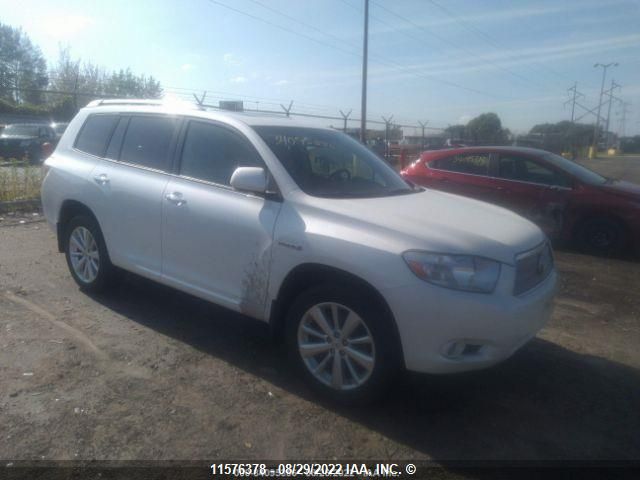 Auction sale of the 2009 Toyota Highlander Hybrid Limited, vin: JTEEW44A792031001, lot number: 11576378