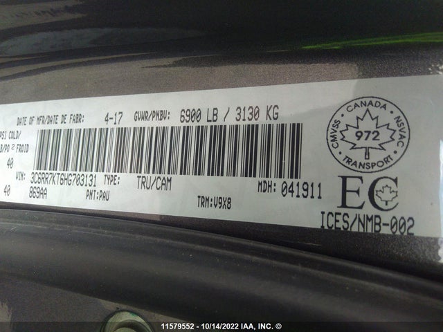 3C6RR7KT6HG703131 RAM 1500 St