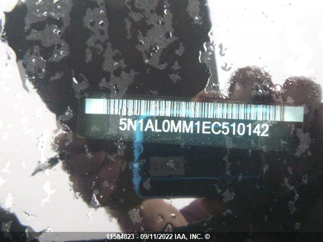 5N1AL0MM1EC510142 Infiniti QX60