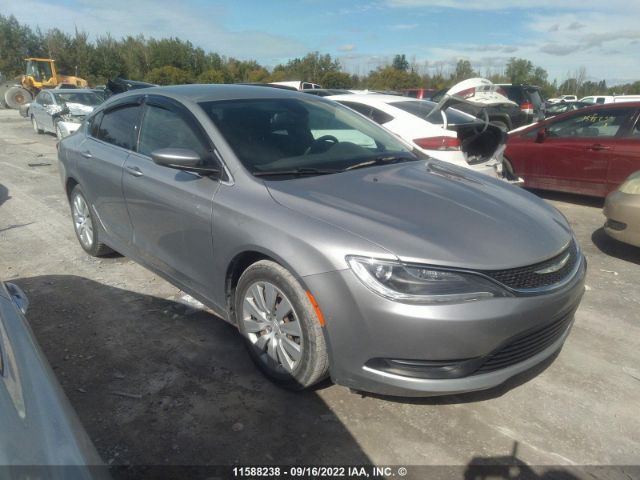 Auction sale of the 2015 Chrysler 200 Lx, vin: 1C3CCCFB4FN696862, lot number: 11588238