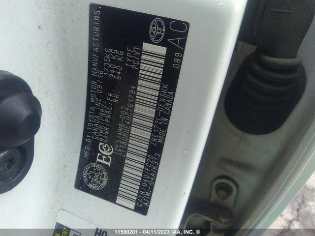 Toyota COROLLA 2017 2T1BURHE4HC761794 Image 11
