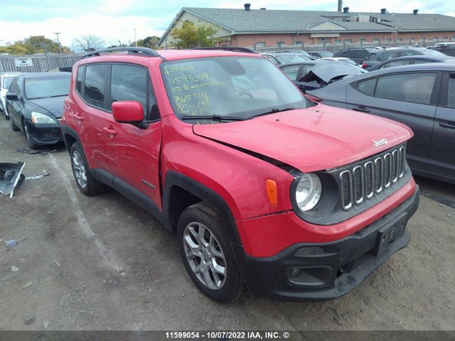 Auction sale of the 2015 Jeep Renegade, vin: ZACCJBBT0FPB65124, lot number: 11599054