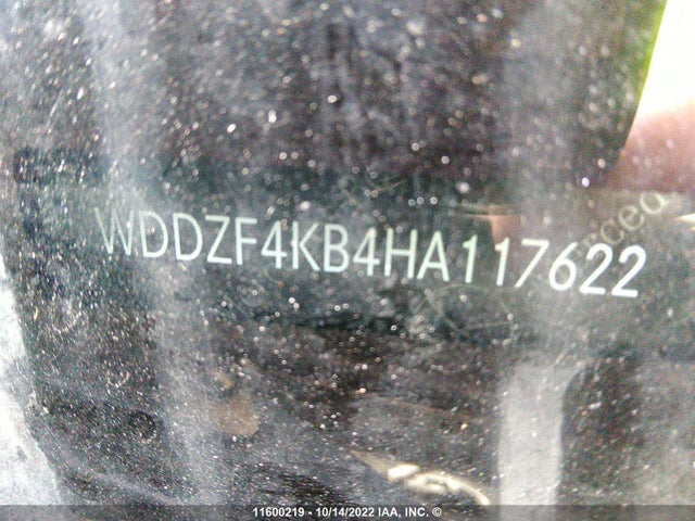 WDDZF4KB4HA117622 Mercedes-Benz E 300 4matic