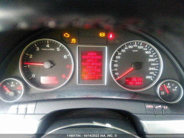 WAUDF78EX7A059406 Audi A4 2.0t Quattro