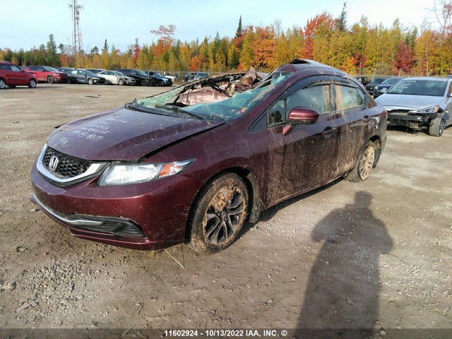 Honda Civic Lx 2015 2HGFB2E57FH056558 Image 2