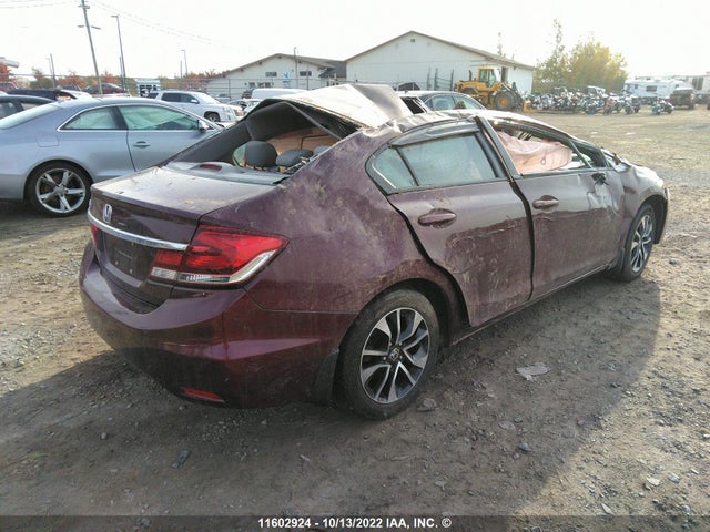 Honda Civic Lx 2015 2HGFB2E57FH056558 Image 4