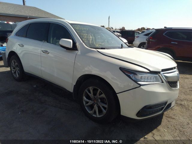 Auction sale of the 2016 Acura Mdx Technology, vin: 5FRYD4H46GB506223, lot number: 11603414