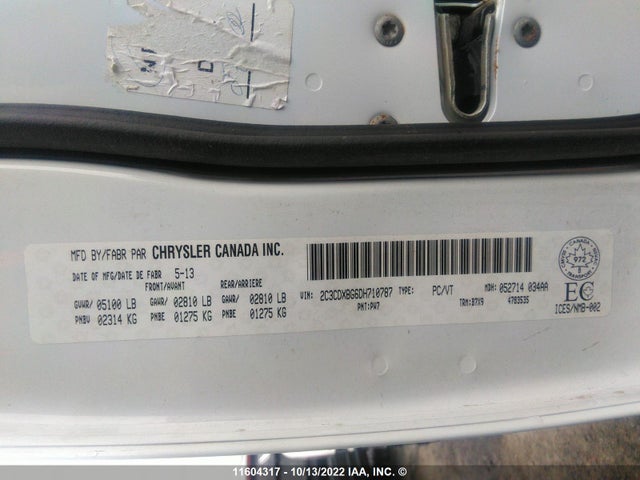 Dodge Charger Se 2013 2C3CDXBG6DH710787 Image 9