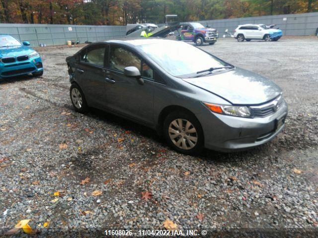 Auction sale of the 2012 Honda Civic Lx, vin: 2HGFB2F42CH053391, lot number: 11608026
