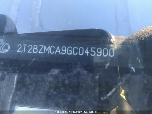 2T2BZMCA9GC045900 Lexus Rx 350/base/f Sport