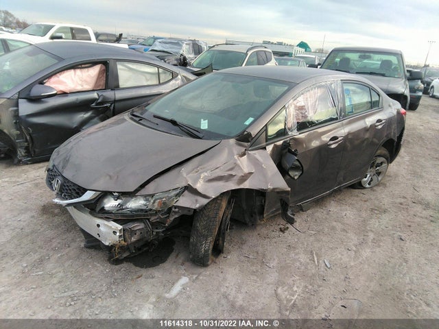 Honda Civic 2013 2HGFB2F49DH027095 Image 2